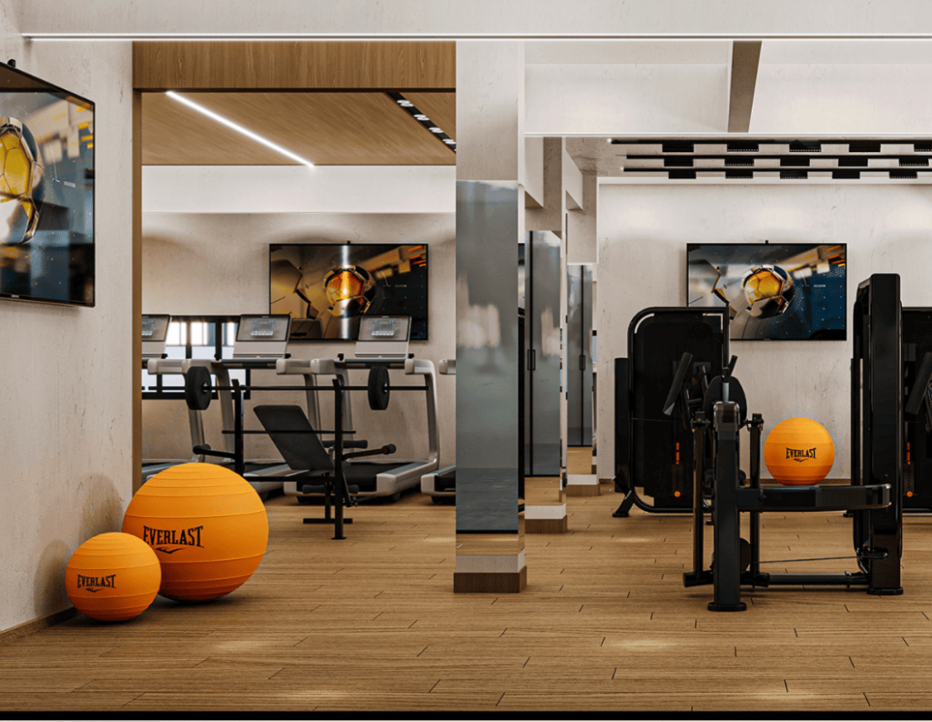 hotel gym fitout companies in dubai